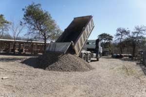 delivery of needed gravel