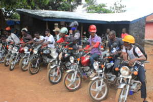 public transportation bike riders