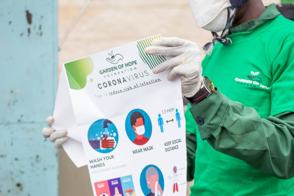 Reduce the spread of COVID-19 in Kibera slum.