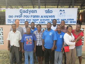 Attendees at Staff Retreat in Jolivert