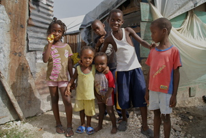 A few children we serve in Leogane