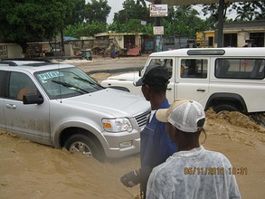 Leogane after Tomas - Waves in the Streets