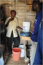 Training a family on proper use of Gadyen Dlo