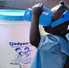 Clean water from the Bucket of Life