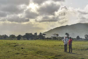 We bought land in northern Haiti!