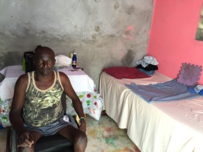 Dieudonne in his new house