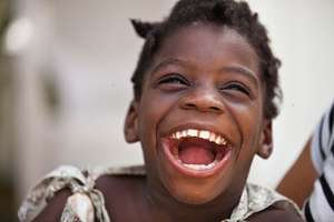 One of the children we care for