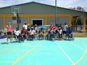 Wheelchair Tennis starts at Rehab Unit