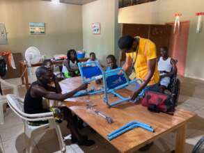 Wheelchair training