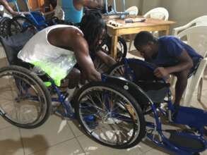 Wheelchair training