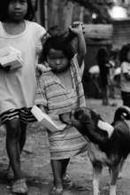child getting his meal