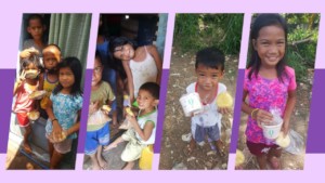 Some of the kids you have fed