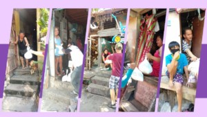 Food packs distribution