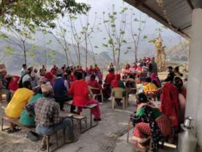 A community meeting in Lamjung