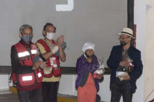 Our beneficiaries. Nuestros beneficiarios.