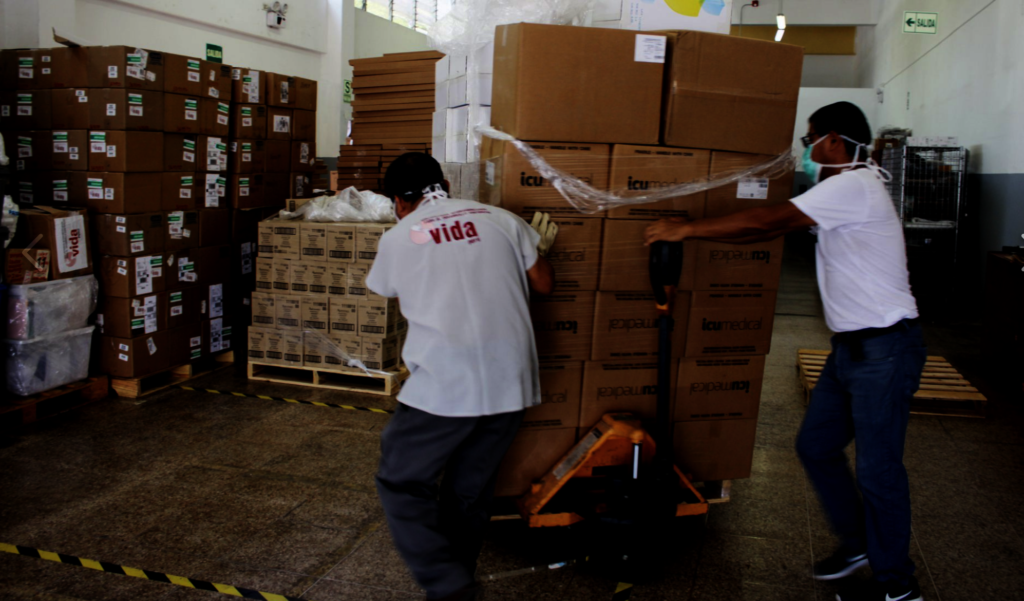 COVID-19 Pandemic in Peru - send medical supplies