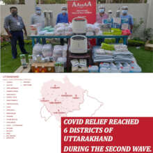 Covid Relief in 6 districts of Uttarakhand