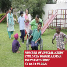 Garden at Special needs Centre