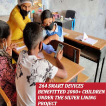 Children using Smartphones: Silver Lining Project