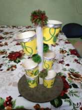 Useful craft made from recycled materials