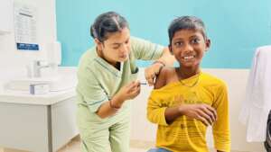 Immunization is an important aspect of our work