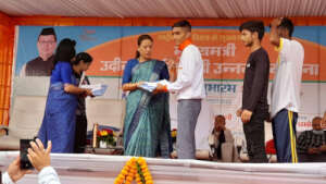 Ritik bags the scholarship