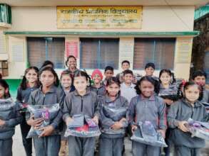 Distribution of clothes under Winter Appeal