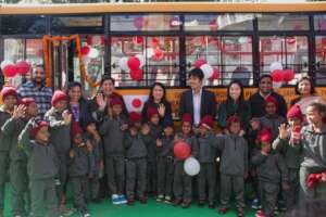 Glimpses from the buses' inauguration