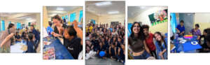 Aasraa children with volunteers