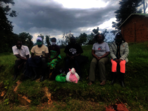 CTPH Team Distributing ready to grow seedlings