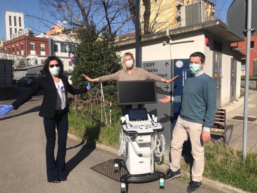 Coronavirus in Italy: aid for hospitals & children