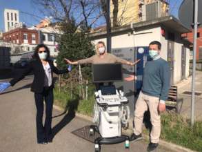 Ultrsound Machine donated to Policlinico di Milano