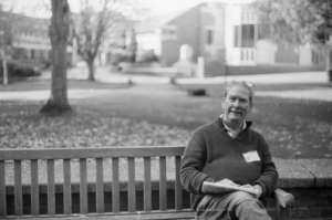 Bass player Peter McCarthy finding peace & quiet