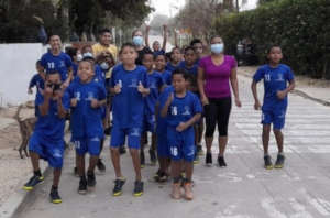 Our children staying active!