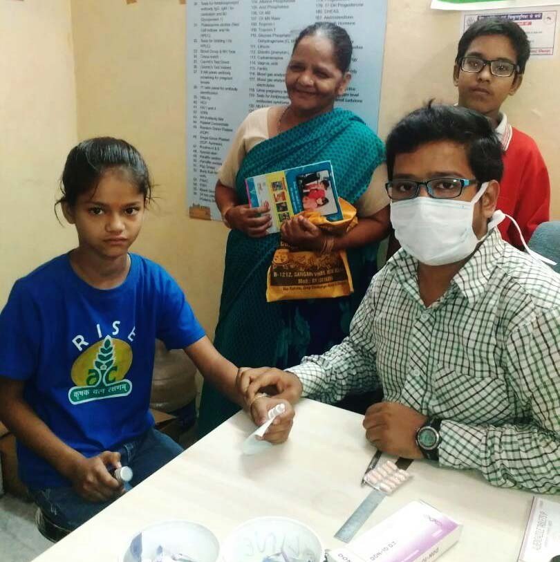 Food & Mask for Corona Fight of Poor Children