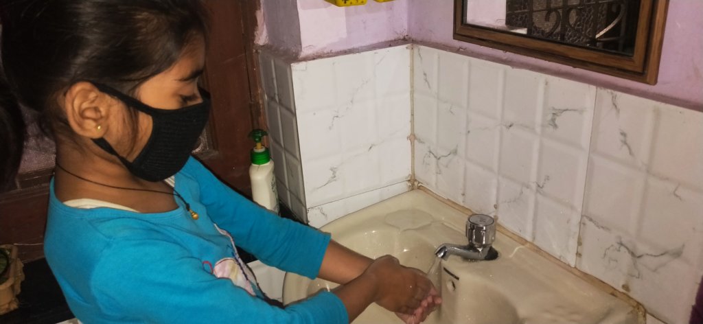 Food & Mask for Corona Fight of Poor Children