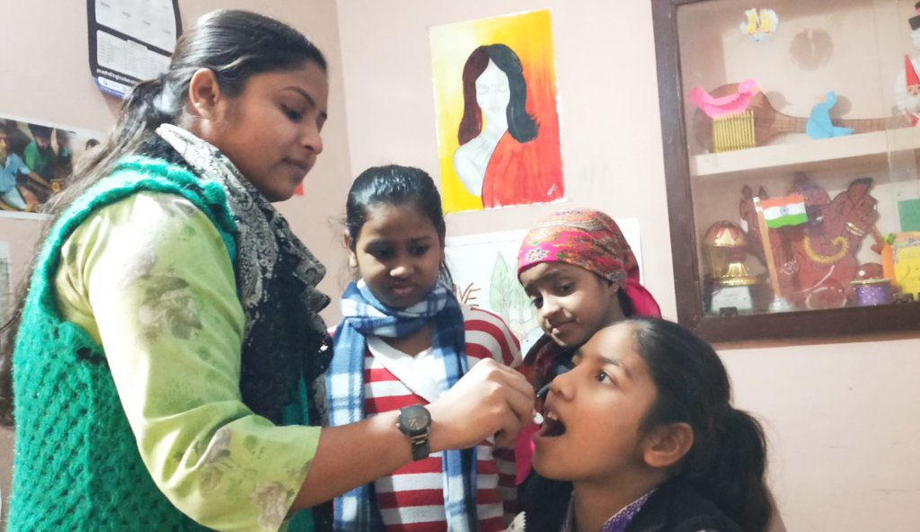 Food & Mask for Corona Fight of Poor Children