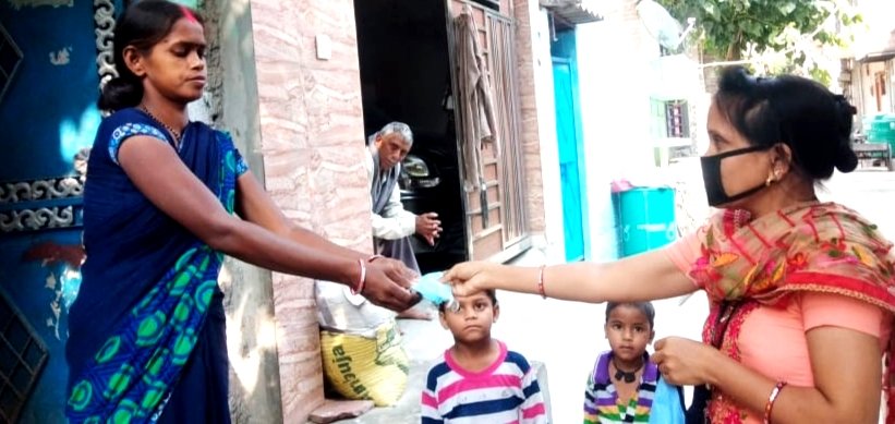 Food & Mask for Corona Fight of Poor Children