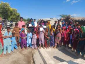 Women & children of flood affected areas