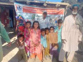 Women & children of flood affected areas