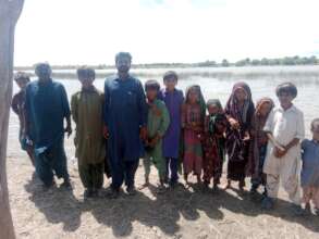 floods still in villages