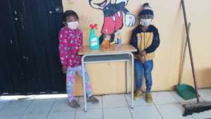 Hand gels for each classroom