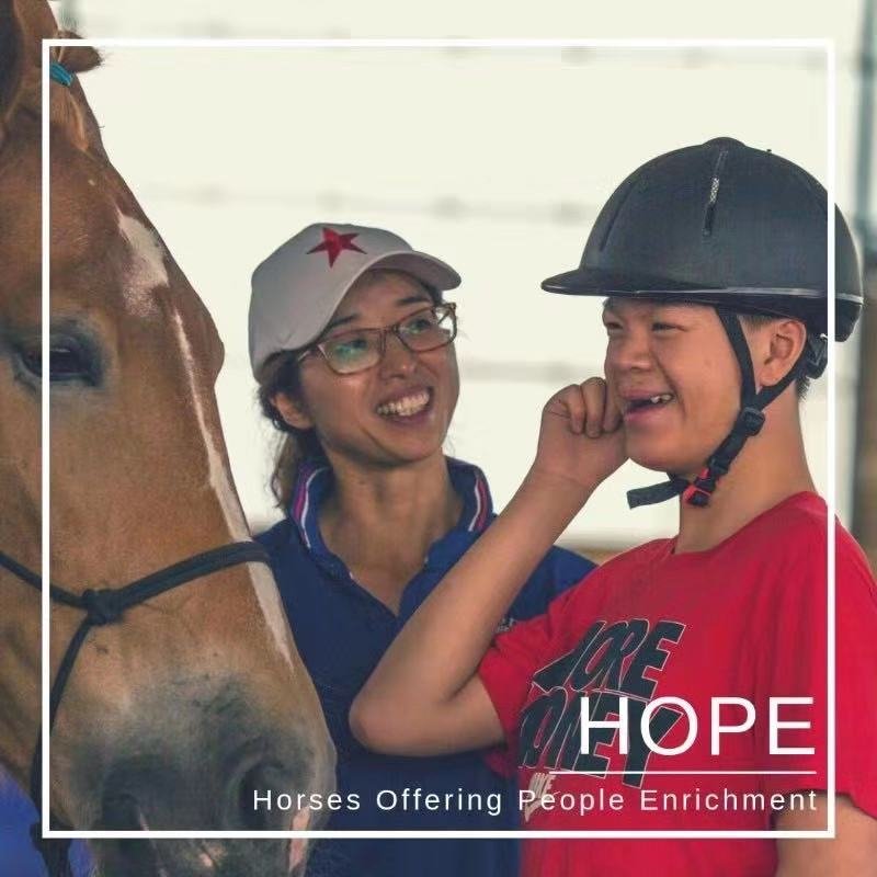 Horses Helping People with Disabilities in China