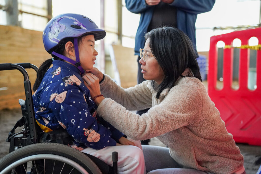 Horses Helping People with Disabilities in China