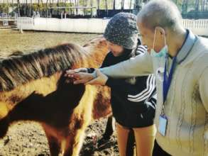 Support Therapeutic Riding for disabled in China