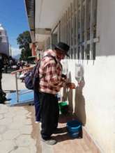 Hand washing station