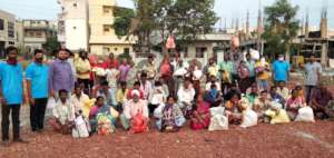Food groceries kits donation for dailywage workers