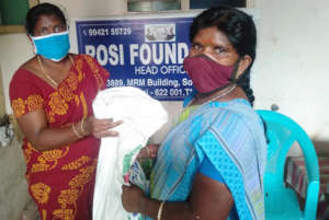 One Beneficiary woman