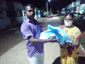 One bling Beneficiary woman