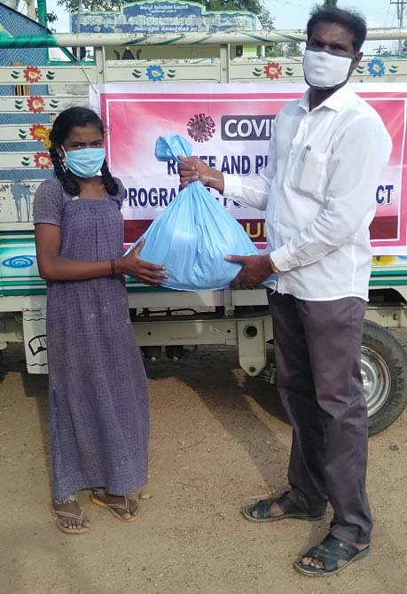 One Beneficiary woman